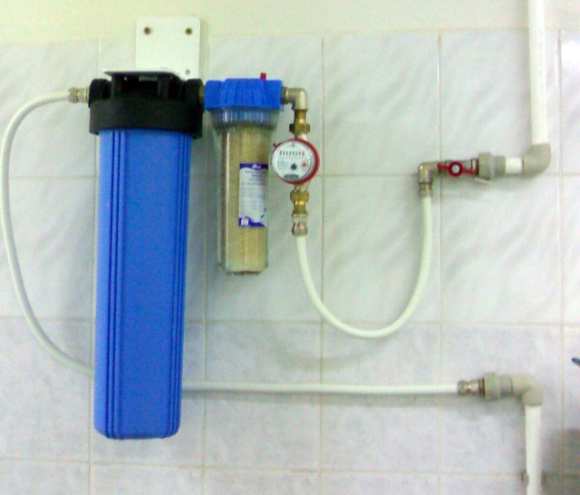 Магистральный фильтр для очистки для воды для квартиры