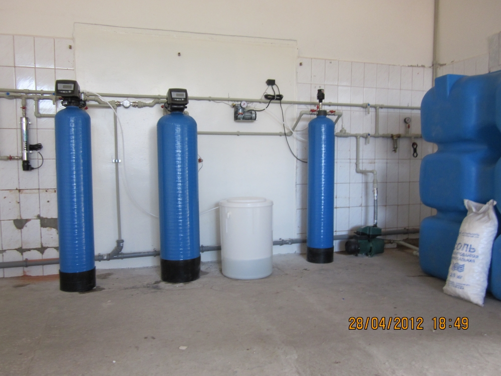 Комплексная система умягчения и обезжелезивания воды